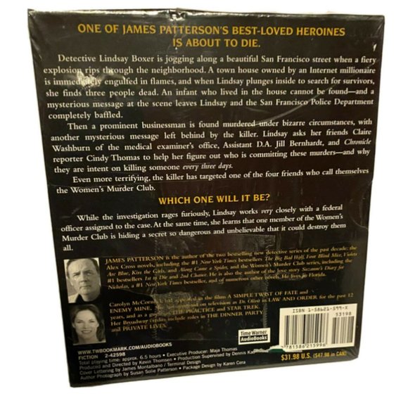 James Patterson Andrew Gross 3rd Degree Audiobook 6 CDs Unabridged Audio Book - Picture 2 of 2